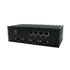VGA RS232 serial ports dual ethernet slim case mini pc windows xp linux embedded pc mini