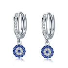 Wholesale Qings Circle Earrings 925 Sterling Silver CZ Hoop Earrings With Best Price