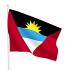 Hot Selling Fade Resistance Country Flag Antigua and Barbuda National Flag