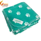 100% Polyester Fleece Throws Baby Travel Blanket For Gift Portable