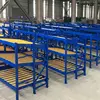 Heavy duty dynamic production line roller rack carton flow rack