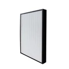 allergen filter H13 cardboard separator air purifier hepa filter box