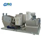 Water treatment commercial belt dewatering machine
