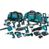 2019 New Offer For-Makita 18 Volt LXT Lithiumion Cordless 15 Piece Combo Kit 4 Batteries Power Tool
