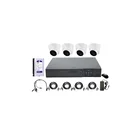 1080P 4pcs dome cameras and dvr HD Security Surveillance Security System 4CH DVR kit