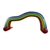 PVC Inflatable Rainbow Arch / inflatable welcome archway for advertising /entrance archway with air blower for yard decoration