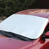 192 x 70cm car Anti Snow Frost Ice Shield Winter Windscreen Cover with Two Folded Ears Cover Heat Sun Shade Dust Protector