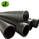 24 inch large plastic flexible drain pipe