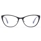 2019 Fashion Computer Men Women Glasses Superhot Vintage Cat Eye Metal Optical Eyeglasses Frame