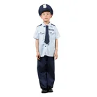 halloween children police costume,career costume for kids