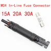 MC4 Connector Fuse protection 1000 VDC Male to Fem PV Photovoltaic Solar Diode Waterproof 15A/20A/30A