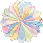 Wholesale mix Color Printing New Design Ladies' Hanky CLASSIC Cotton Handkerchief