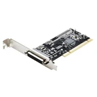 DIEWU 25 pin PCI to Parallel 1 Port Controller riser Card Adapter With AX9865 chipset