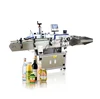 High speed automatic round bottle stickers labeling machine for plastic glass bottle