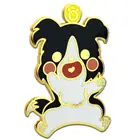 Custom Gold Plated Metal Hard Enamel Cute Dog Pin