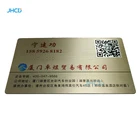 Business Card Pvc Custom Printing Pvc Plastic Clear Rfid Nfc Blank Transparent Business Card
