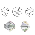 Fashion Decoration Boutique Shiny K9 Glass Crystal Bicone Sharp Shape Beads for Jewelry Making