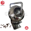 Industrial candy snack small nut grain seed peanuts caramel popcorn almond chocolate coating machine
