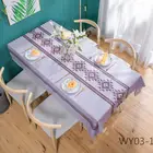 custom plastic pvc dining table cover table cloth
