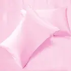 High Quality Silk Bed Sheet Bedding Set Wrinkle, Fade, Stain Resistant - Hypoallergenic - 4 Piece