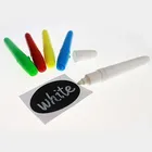 Non Toxic Fluorescent Wet Erase Liquid Chalk Markers Chalkboard Window Glass Pen