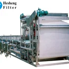 Hesheng DZY vacuum belt filter press, sludge dewatering machine, waste water treatment