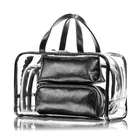 PVC Travel Cosmetic Bag Tote Make Up Cosmetic 5 pcs