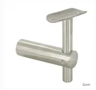 ss304/316 Stainless steel stair railing glass standoff bracket round tube bracket