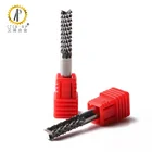 Corn Long Mill End Tungsten Carbide Corn Teeth End Mill Cutters With Good Hardness And Long Life Time