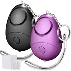 Wholesale 140db Mini Safety Emergency Siren Device Defense Safety Security Personal Alarm Keychain for Women Elderly