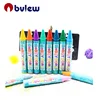 Hot Selling 100% Safety 30 Colors Jumbo Metallic Color Wax Crayons For Kids
