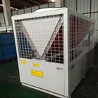 High industrial screw type air cool air source heat pump china