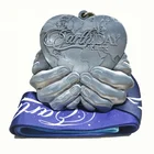 custom design cheap 3D cut running sports souvenir blank honor award medallion medals manufacturer