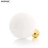 MEEROSEE Modern Nordic Creative Glass Ball Table Lamp Simple Glass Desk Light for Home Decor MD92174