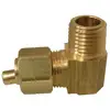 OEM design CNC milling 90 degree elbow brass union fitting for brass compression