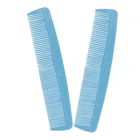 Barber Styling Double Teeth Quality Magic Hair Comb Plastic Small Basin Fingerwave Comb