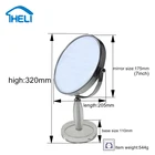 (JMHL DESIGN)7 inch Direct Marketing Factory Acrylic mirrored glass furniture