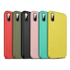 candy color biodegradable silicone cell mobile phone case cover for iphone x xs max
