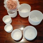 High quality and low price healing crystal singing bowls chakra set wholesale supplier