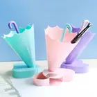 Cute umbrella shape storage modern funny pen holder