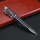 2018 Embossed Lettering Logo metal Pen Barrel Luxury Art Metal Gift Roller Pen