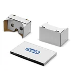 Foldable google cardboard 3d glasses , Cheap folding vr headset