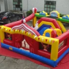 Air constant inflatable indoor circus bounce fun city, inflatable outdoor inflatable trampolines,bouncy paradise