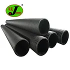 DN200 to DN800 large diameter plastic pipe HDPE poly drainage pipe concrete culvert pipe