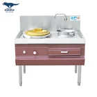 Commercial burner gas wok range cooking stove