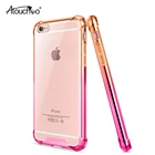 AT Cute Anti Scratch Slim Reinforced TPU Bumper Shock Absorption Protective Mobile Case Cover for iPhone6 / 6s 4.7inch