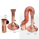 bbq accessories korean restaurant equipment smoker bbq exhaust duct