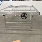 garden tools strawberry plant seedings rolling table ebb flow
