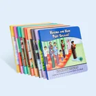 Educational kids story book hardcover board book for children