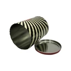 Food Metal Can Tin Round Cylinder Metal Tin Can Food Grade Tall Cylinder Metal Tins For Tea